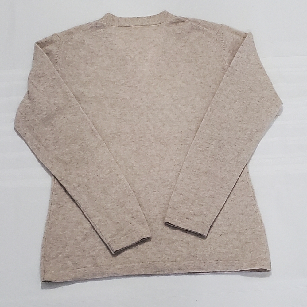 WENDY B. Beige Cashmere Cardigan - Picture 5 of 6